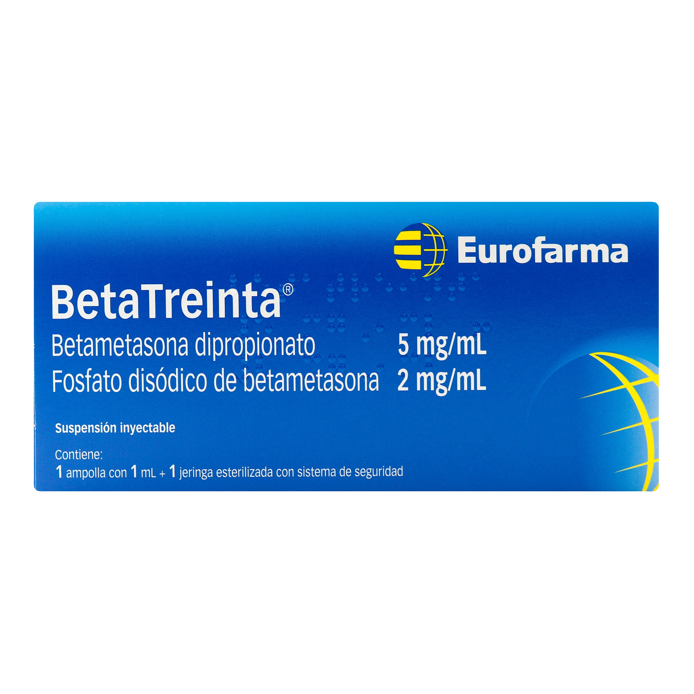 BETATREINTA 5 MG+2 MG_ML AMPOLLA 1 ML | Uno A Droguerias