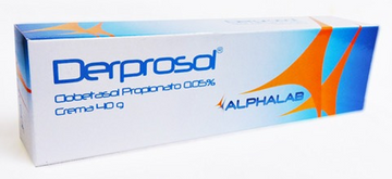 Derprosol Clobetasol 0,05% Crema 40 g corticoide tópico