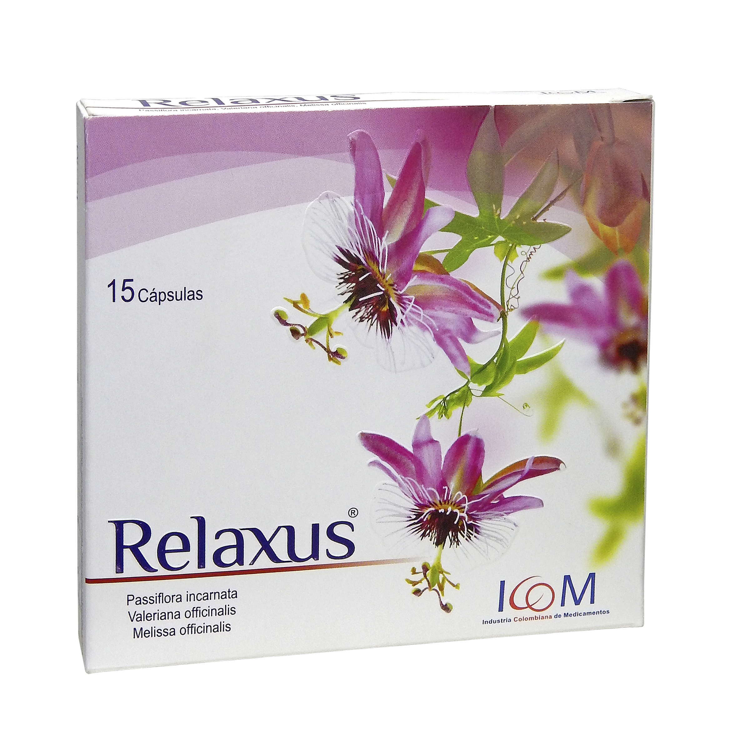 (F) RELAXUS PASSIFLORA VALERIANA 15 CAPSULAS ICOM