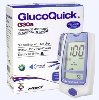 GLUCOMETRO GLUCOQUICK G30A