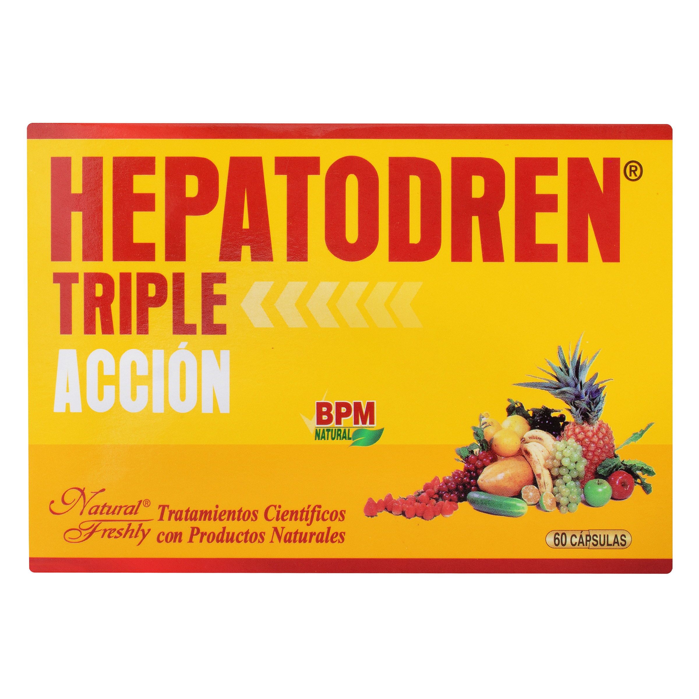 HEPATODREN TRIPLE ACCION 60 CAPSULAS NF