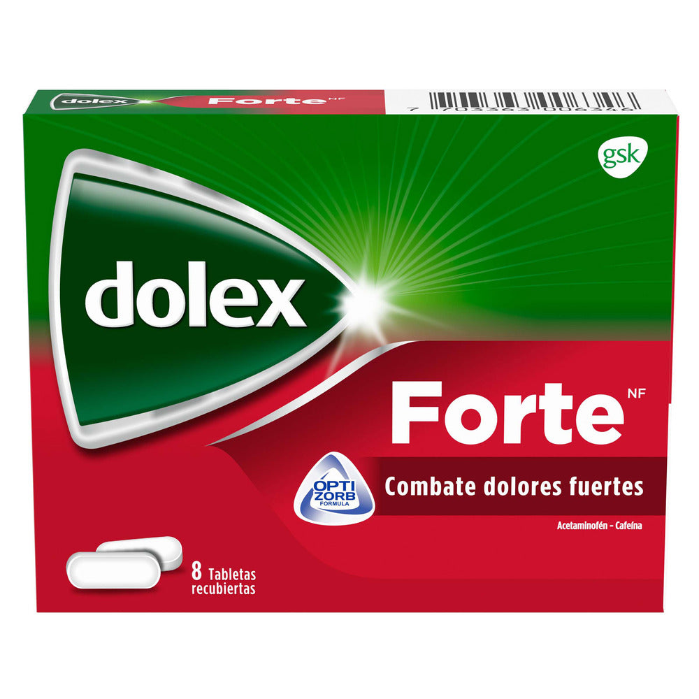 DOLEX FORTE 8 TABLETAS