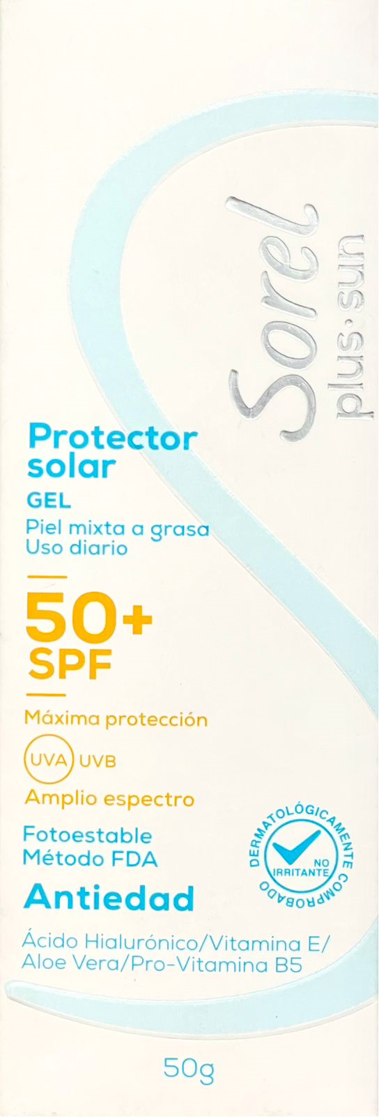 PROTECTOR SOLAR SOREL SUN SPF 50 GEL 50 GR