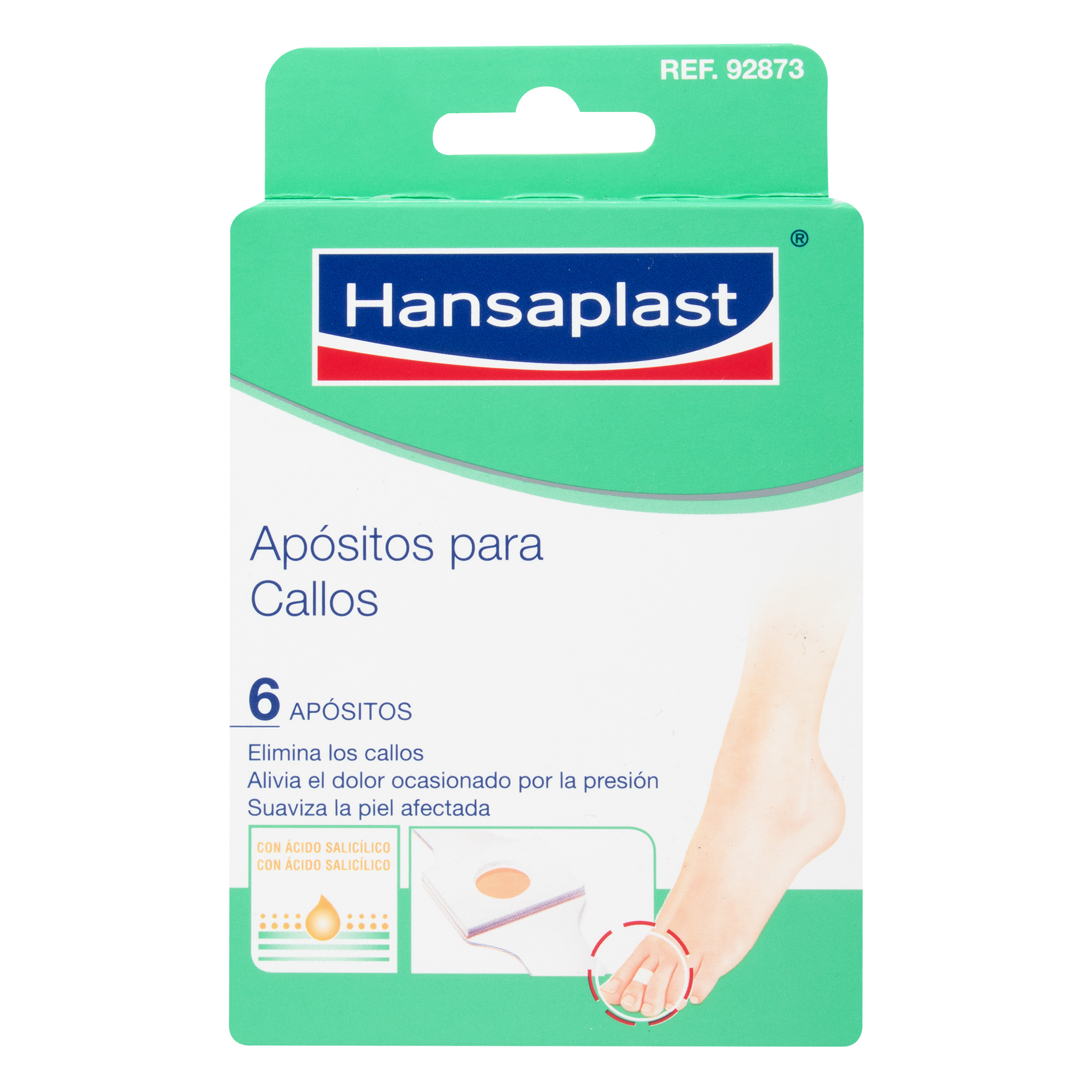 APOSITO CALLICIDA HANSAPLAST 6 UNIDADES