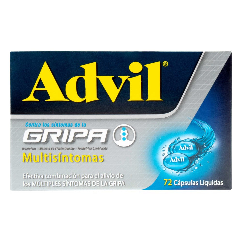 (F) ADVIL GRIPA 72 CAPSULAS