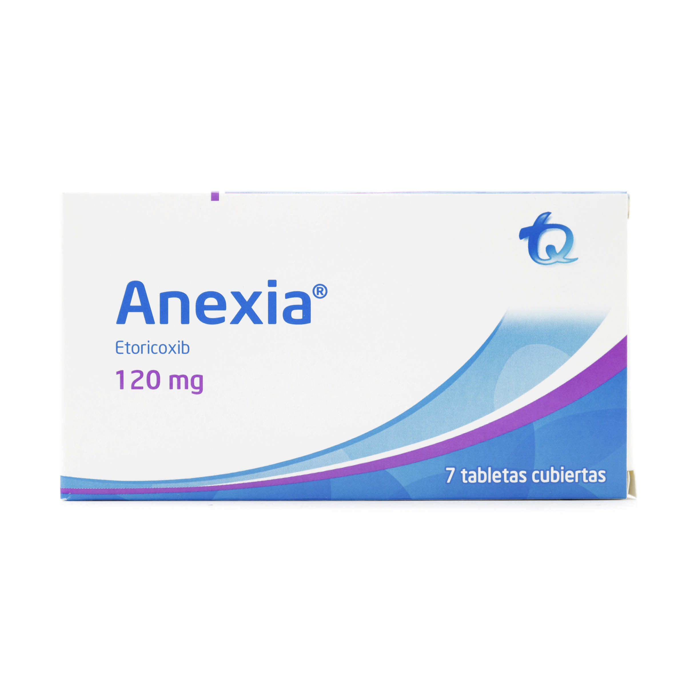 ANEXIA 120 MG 7 UNIDADES