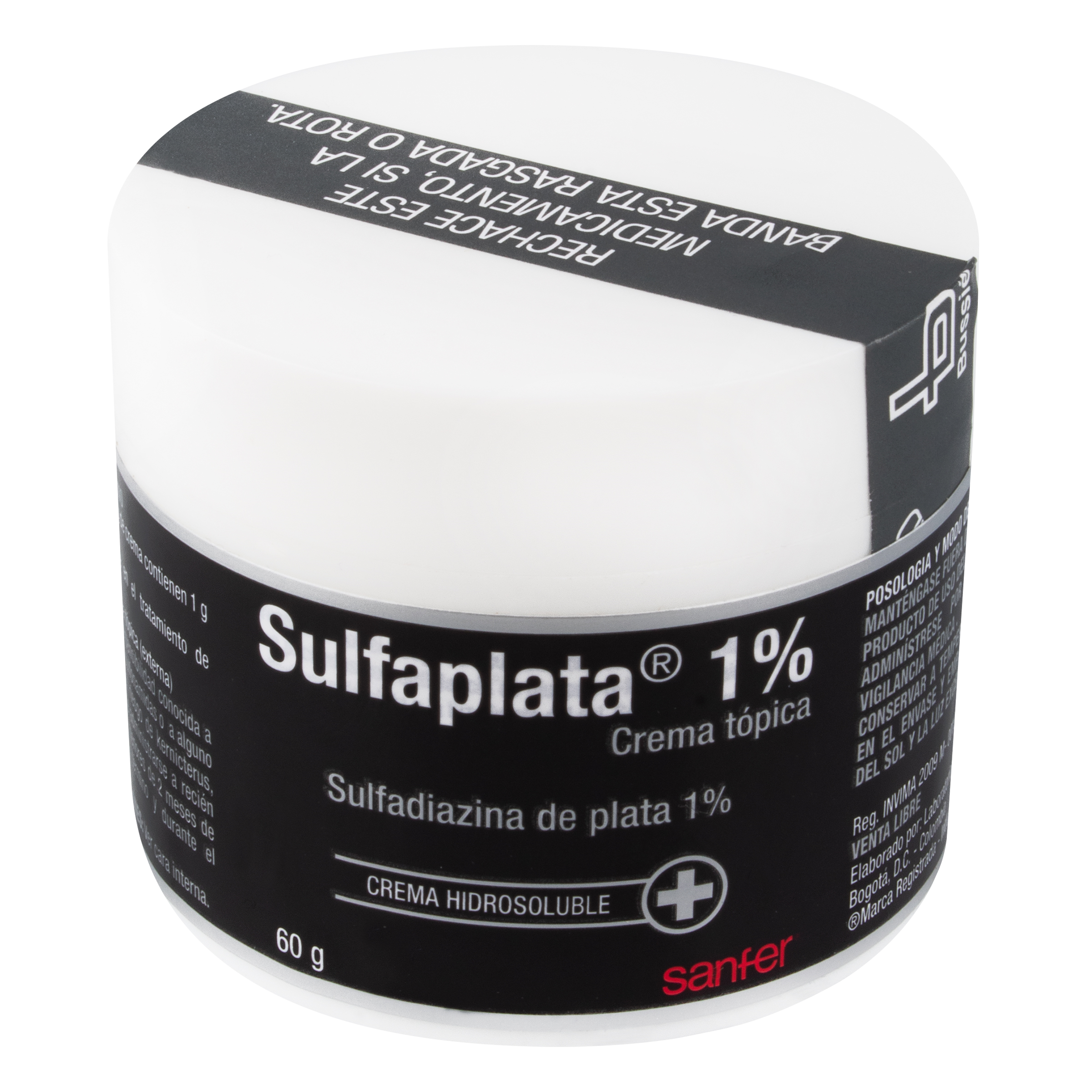 SULFAPLATA 1% CREMA 60 GR - (AGO)