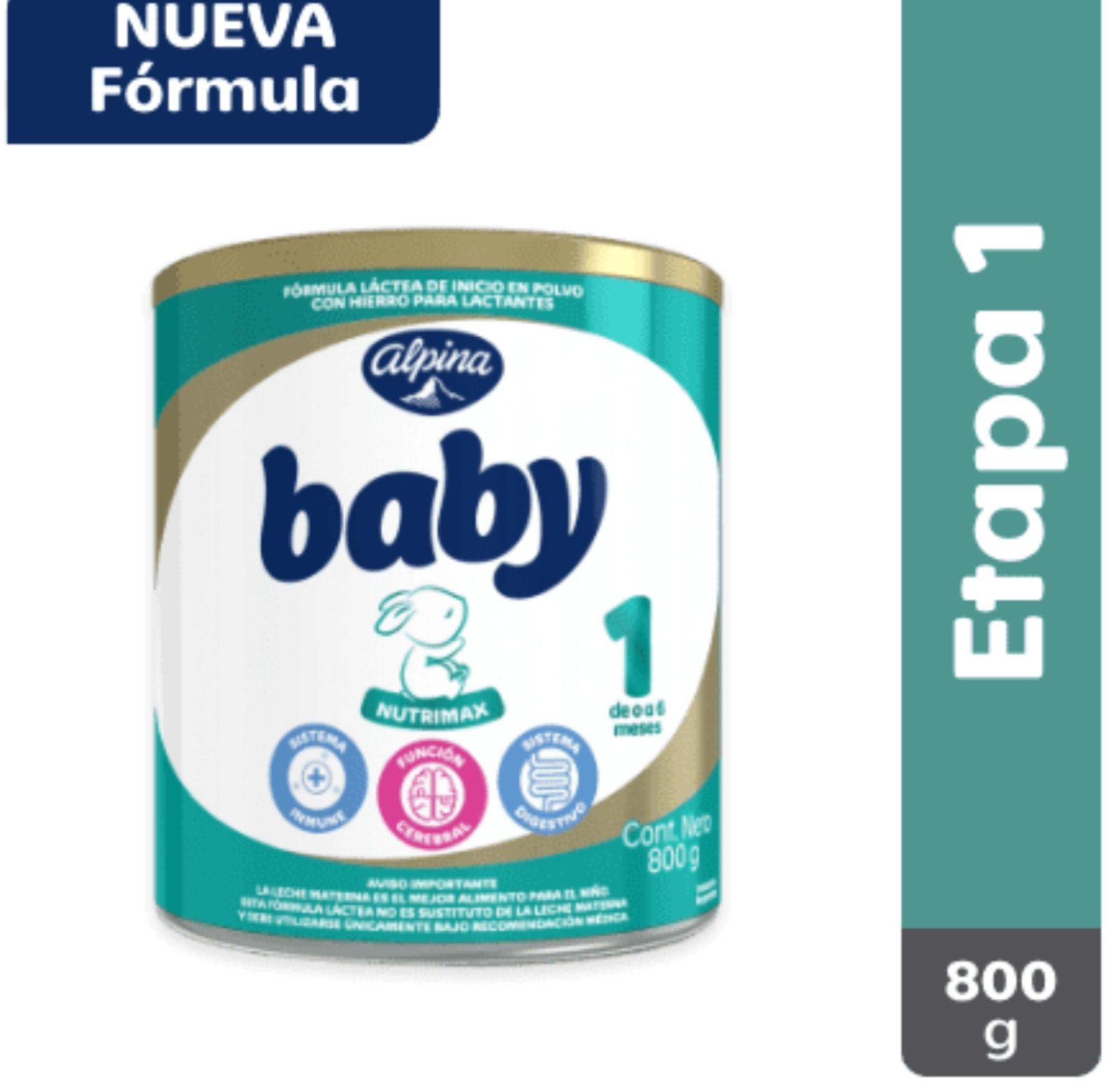 ALPINA BABY NUTRIMAX ETAPA 1 800 GR