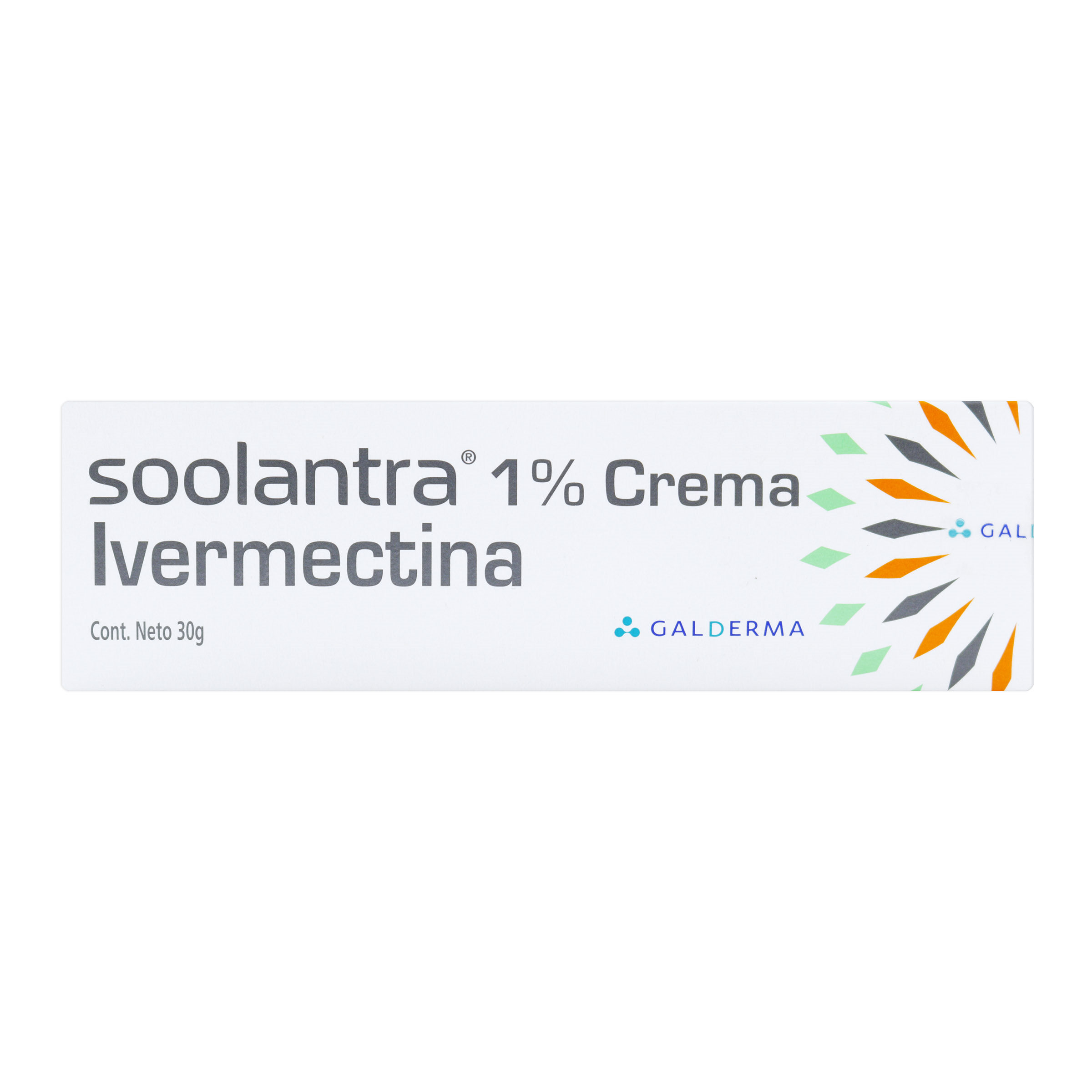 SOOLANTRA 1% (IVERMECTINA) CREMA 30 GR