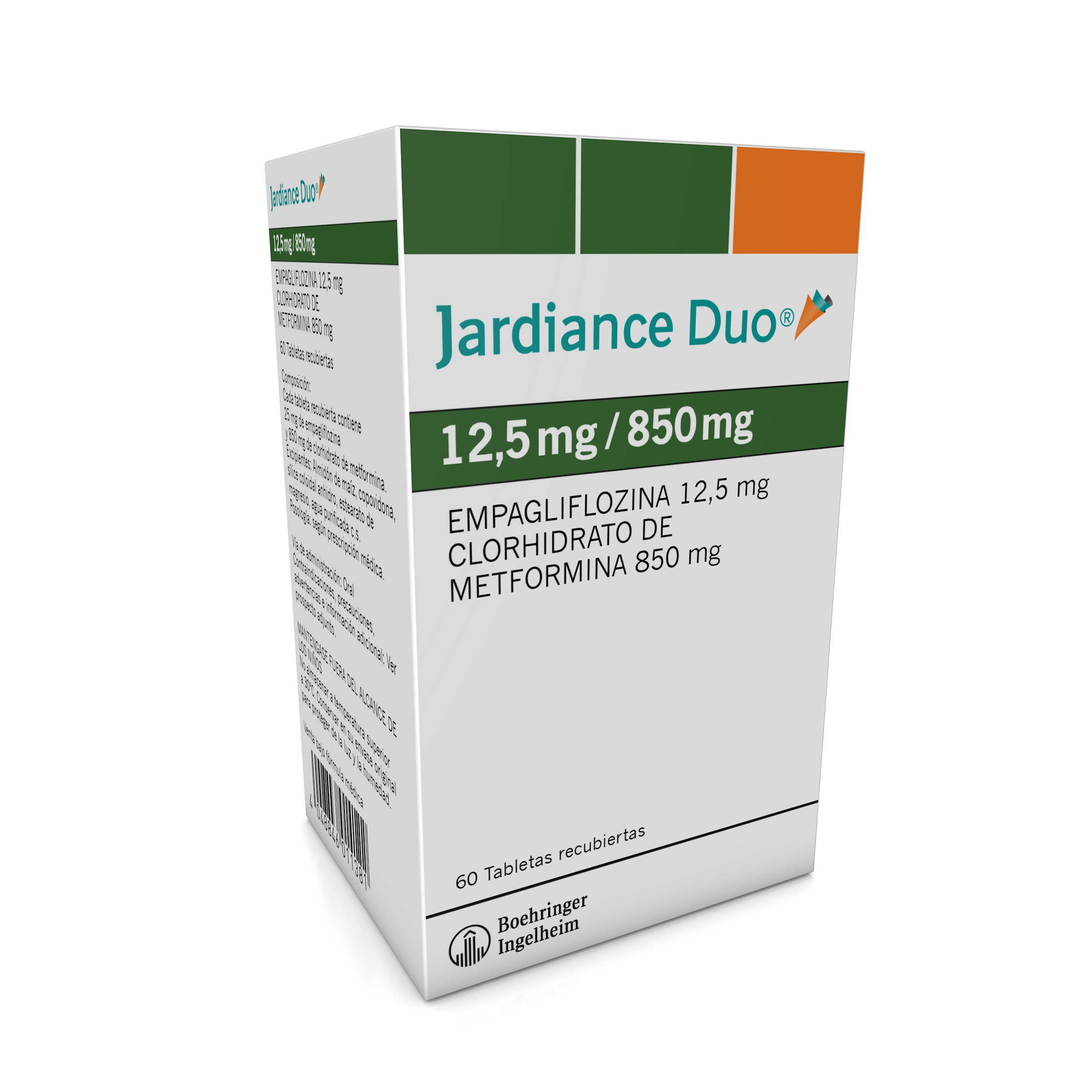 JARDIANCE DUO 12.5_850 MG 60 TABLETAS