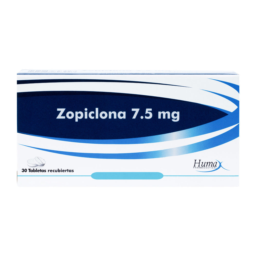 (F) ZOPICLONA 7.5 MG 30 TABLETAS HP