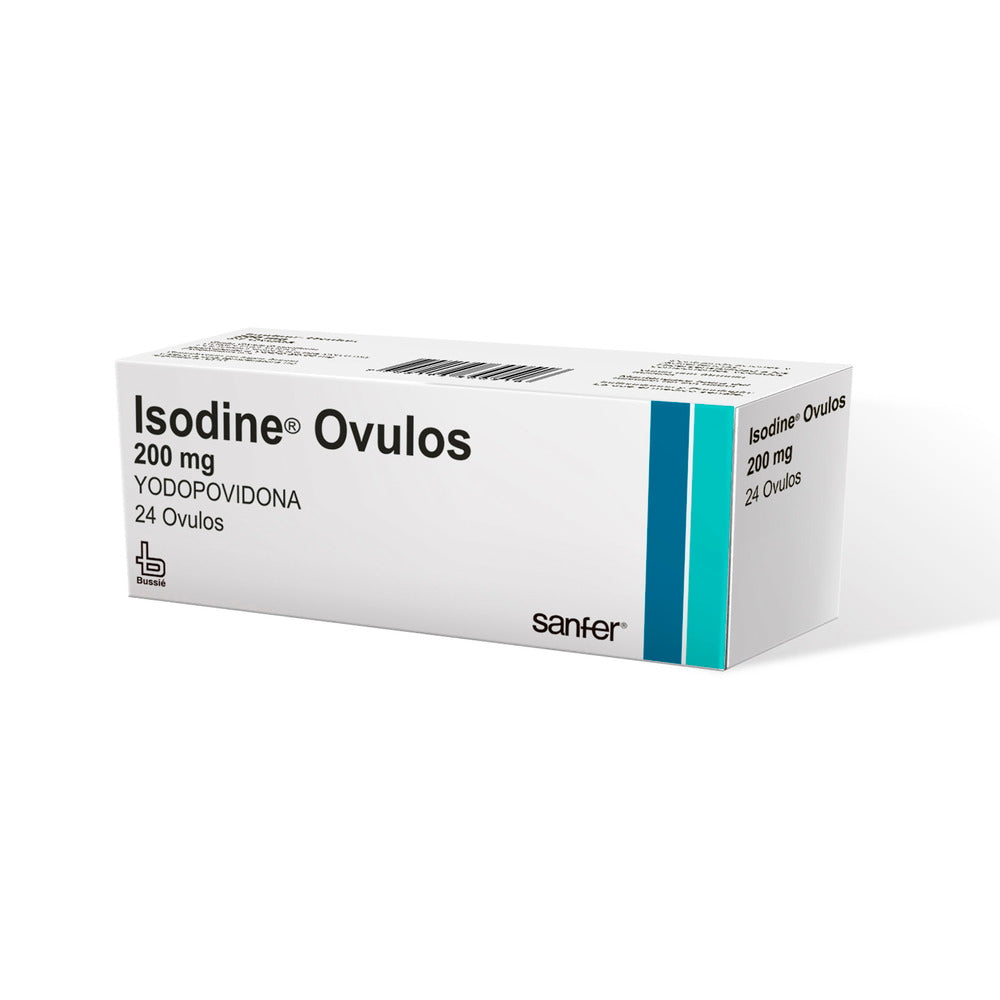 ISODINE 24 OVULOS - 2 UNIDADES