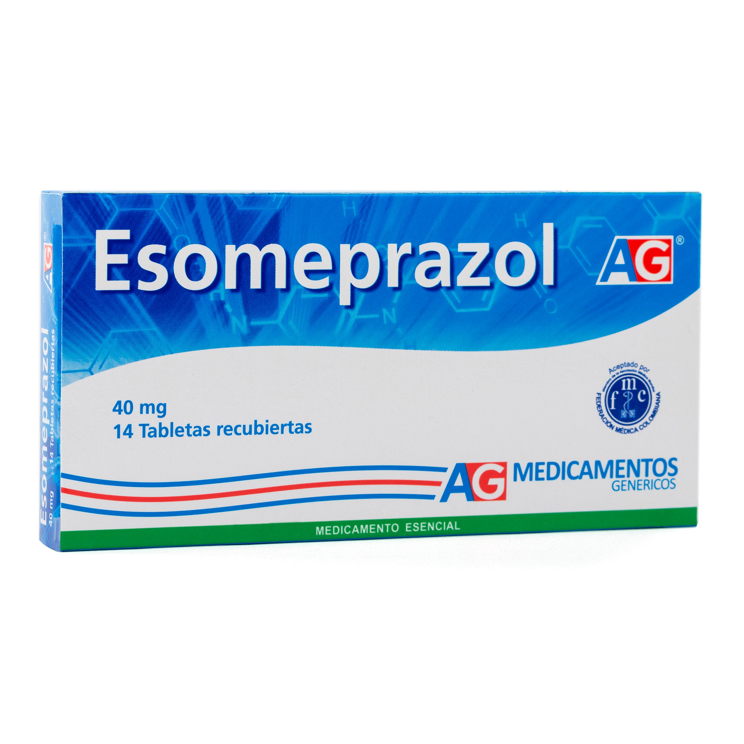 ESOMEPRAZOL 40 MG 14 TABLETAS AG