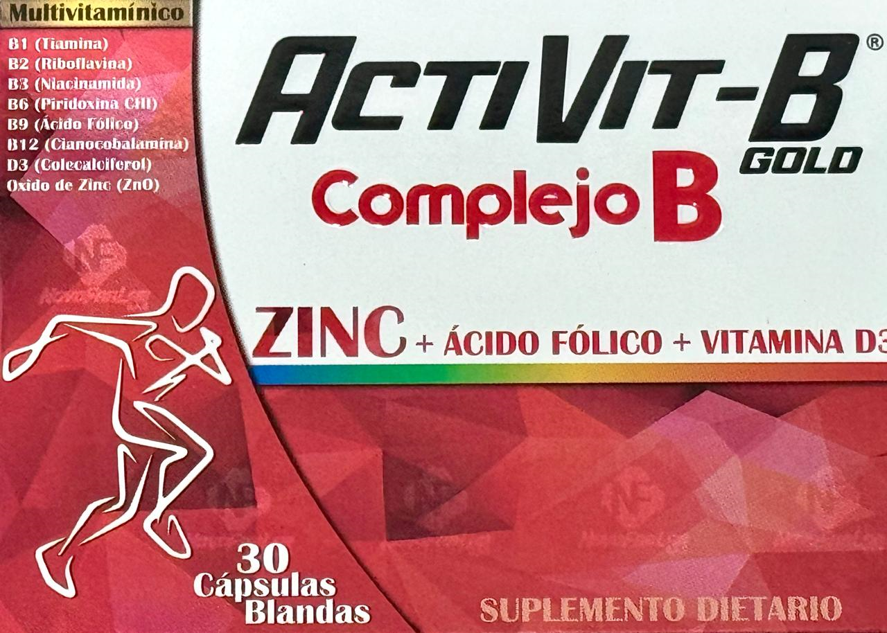 ACTIVIT-B GOLD 30 CAPSULAS BLANDAS MF