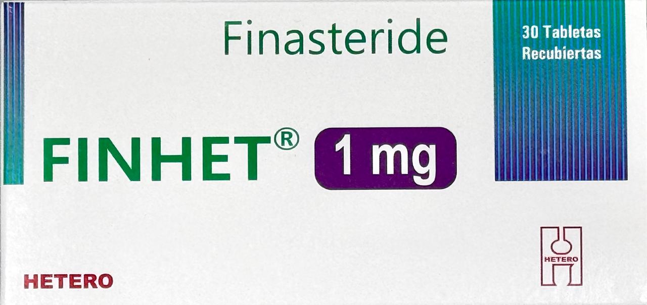 FINHET 1MG - FINASTERIDE 30 TABLETAS