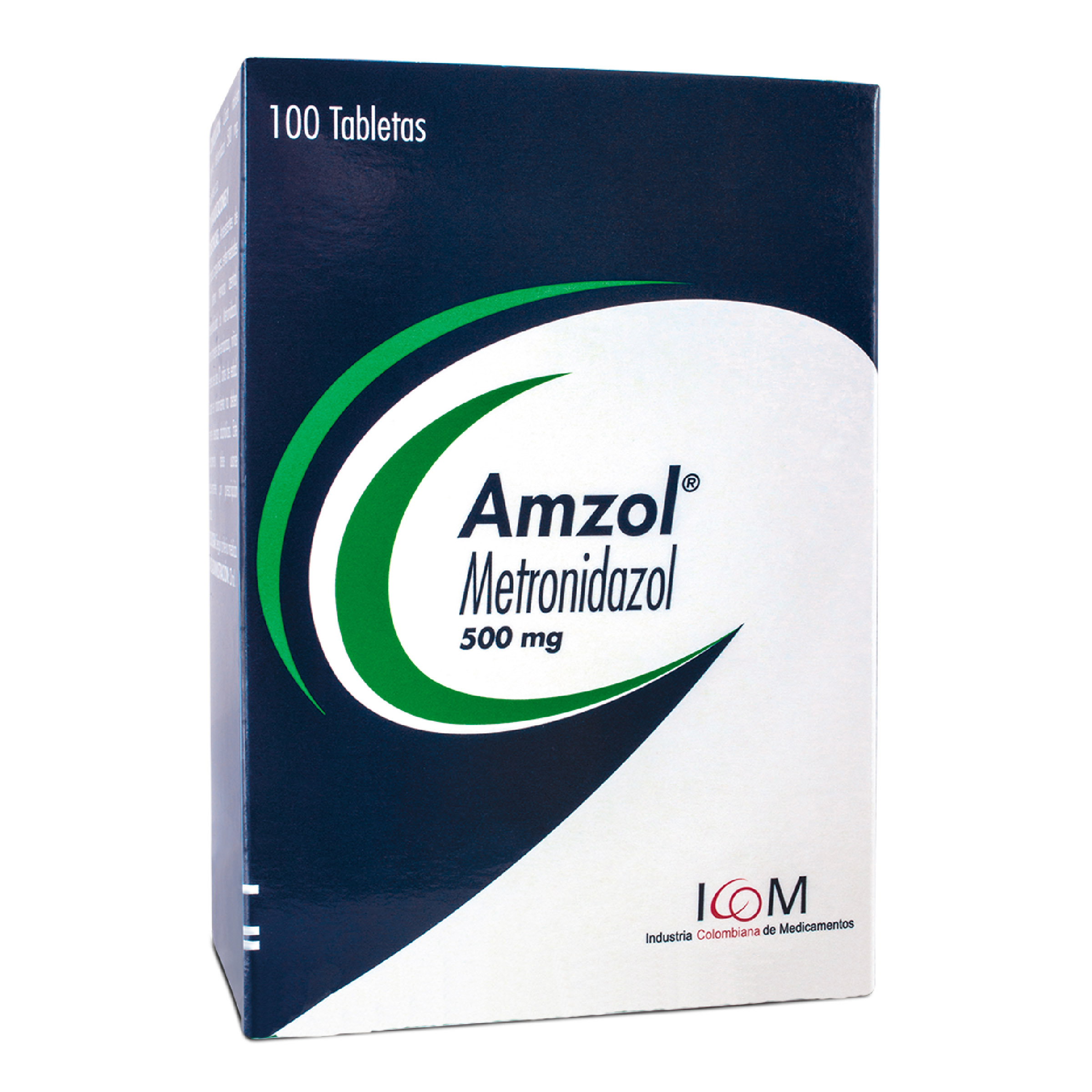 (F) AMZOL 500 MG 100 TABLETAS ICOM - (LR) - 10 UNIDADES