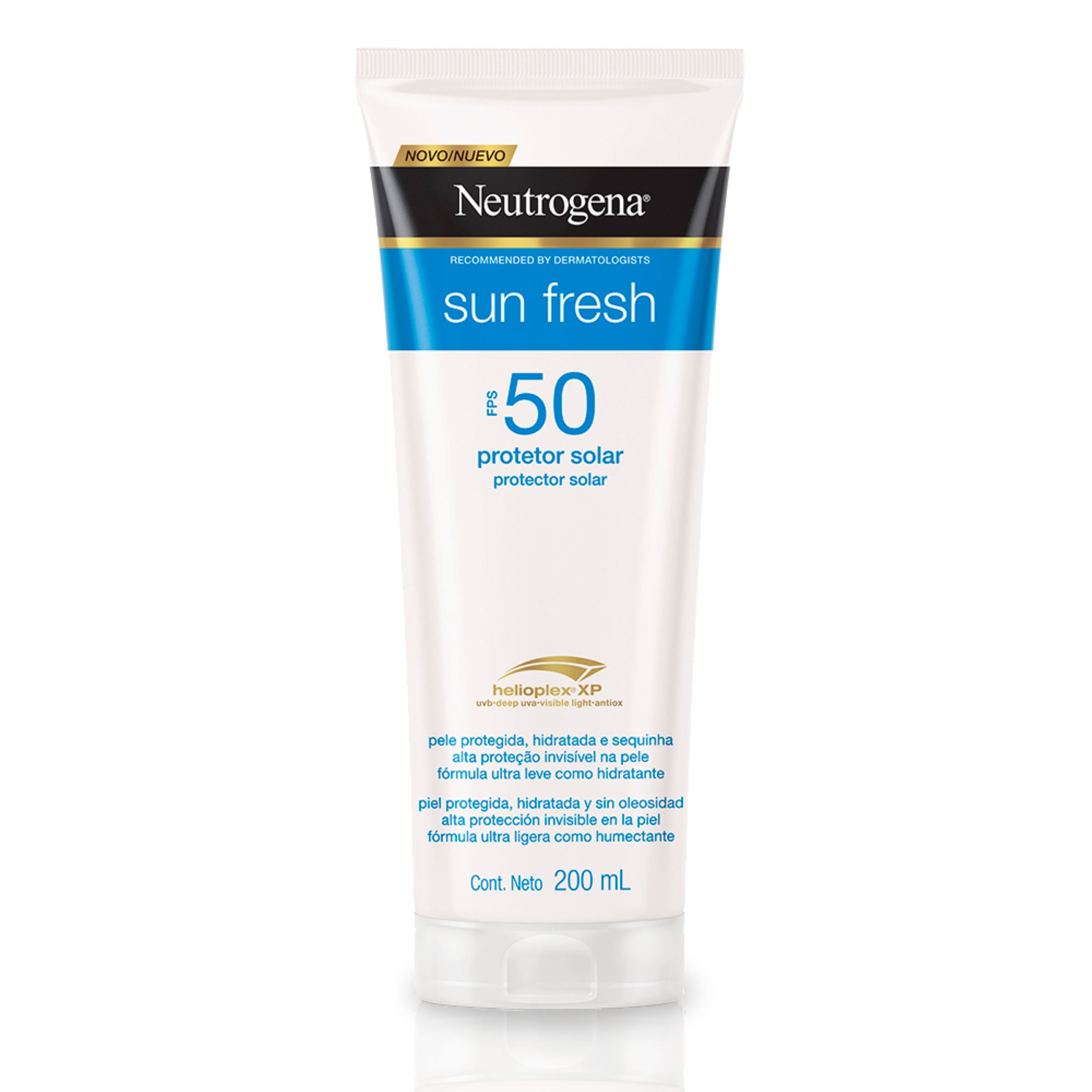 PROTECTOR SOLAR NEUTROGENA FRESH FPS 50 200 ML