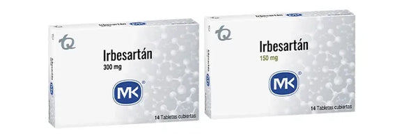 Irbesartán 150mg 14 tabletas — Tecnoquímicas