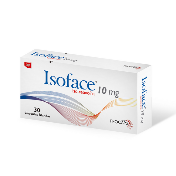 Isoface 10 mg 30 Cápsulas — Procaps