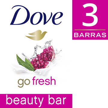 Jabón Dove Granada Revigorizante Go Fresh 90 g — Unilever
