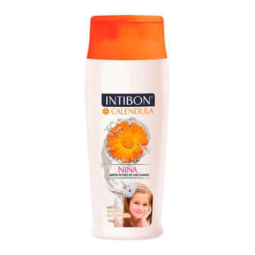 Jabón Íntimo Intibon Niña Caléndula 120 ml — Belleza Express