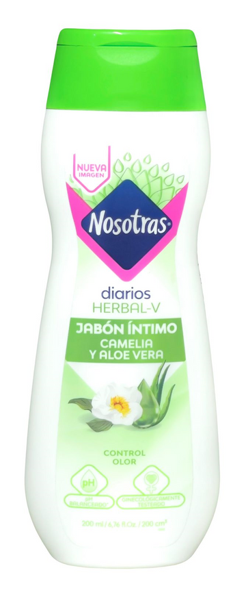 Jabón Íntimo Nosotras Herbal 200 ml — Familia