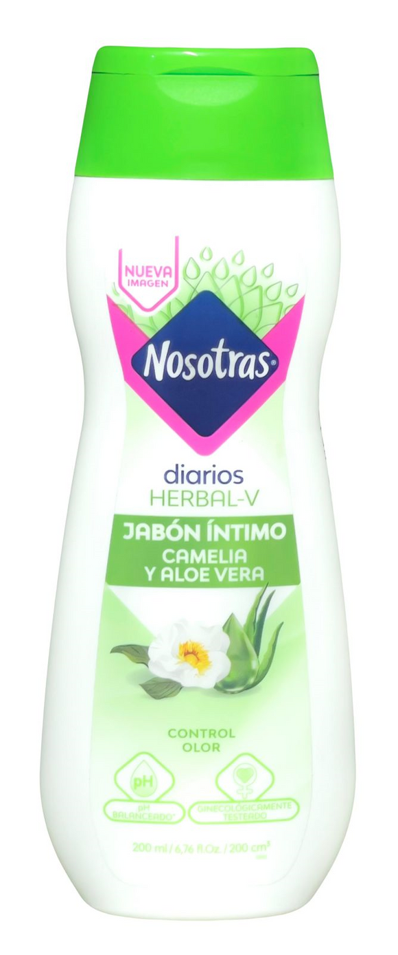 Jabón Íntimo Nosotras Herbal 200 ml — Familia