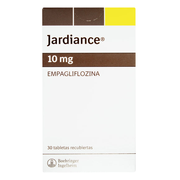 Jardiance 10mg (empagliflozina) 30 tabletas — Boehringer Ingelheim