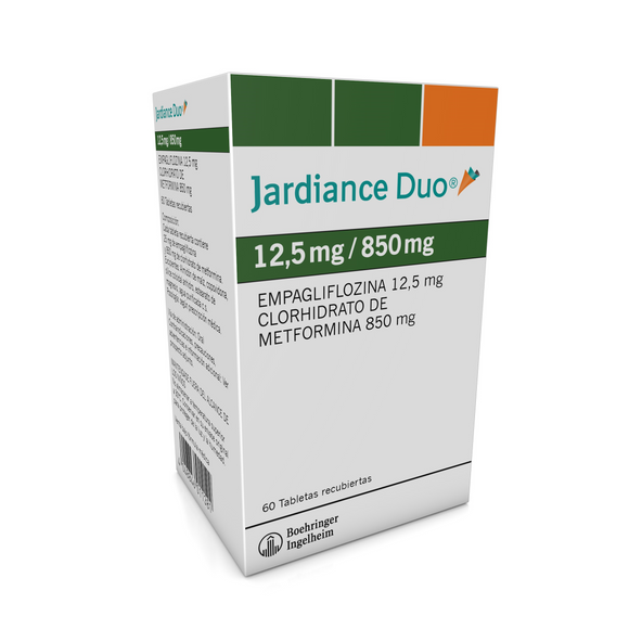 Jardiance Duo 12,5/850mg 60 tabletas — Boehringer Ingelheim