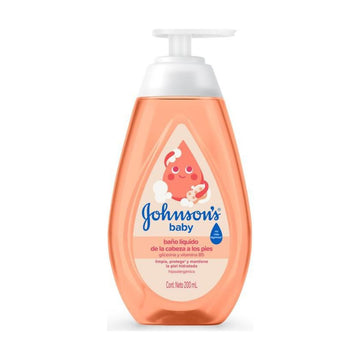 Baño líquido Johnson's Baby de los Pies a la Cabeza 200 ml — Kenvue