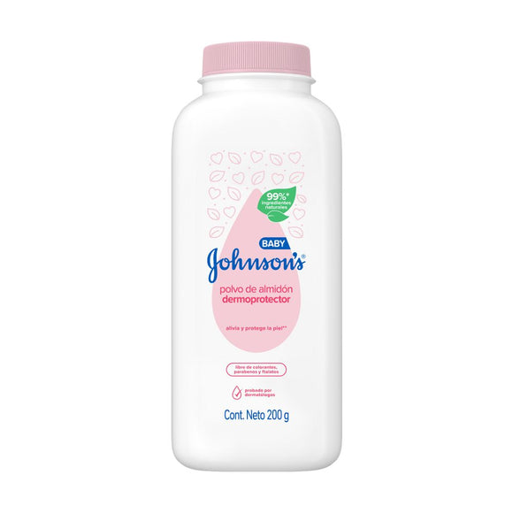 Talco Johnson's Baby polvo de almidón dermoprotector 200 g — Kenvue
