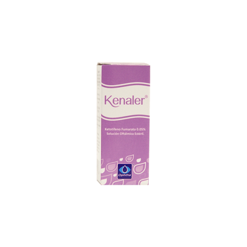Kenaler Gotas Oftálmicas ketotifeno 0.05% 5 mL — Especialidades Oftalmológicas