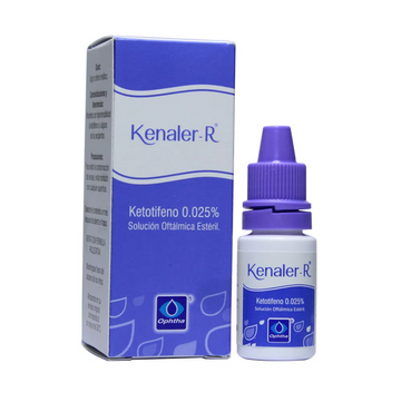 Kenaler R ketotifeno solución oftálmica frasco x 5 mL — Especialidades Oftalmológicas