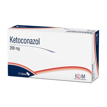 Ketoconazol 200mg 10 tabletas — Icom