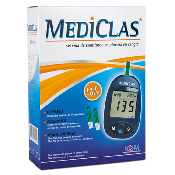 Kit de Glucometría Mediclas — Icom