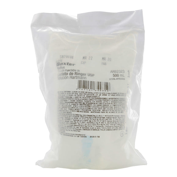 Lactato de Ringer 500mL — Baxter