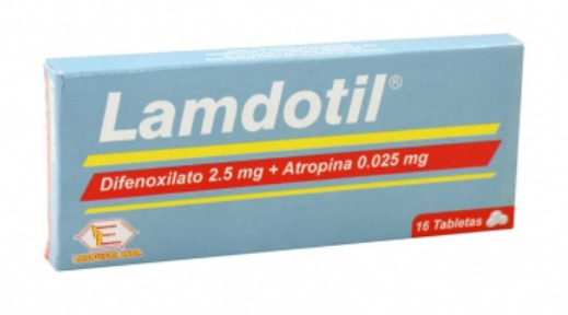 Lamdotil difenoxilato + atropina 16 tabletas — Labquifar