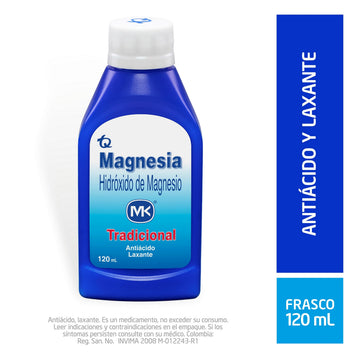 Leche de Magnesia MK 120 ml — Tecnoquímicas
