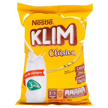Leche Klim Fortificada Instantánea 360 g Bolsa — Nestlé