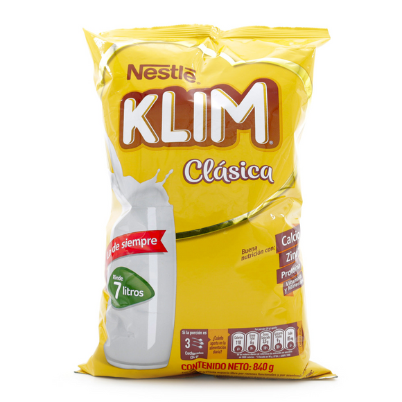 Leche Klim Instantánea Fortificada 840 g — Nestlé