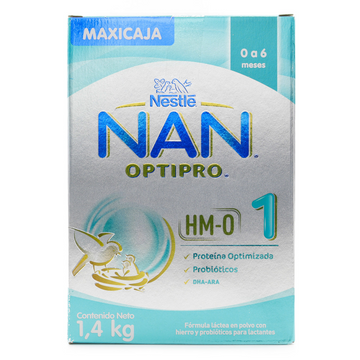 Leche Nan Optipro HMO 1 Caja 1400 gr — Nestlé