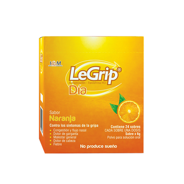 Legrip Dia Naranja 500 mg 24 Sobres — Icom
