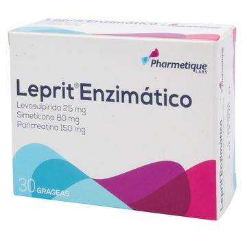 Leprit Enzimático 30 grageas — Baltra