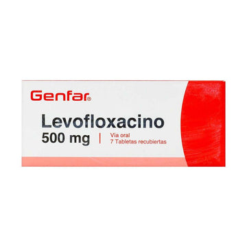 Levofloxacino 500mg 7 Tabletas — Genfar