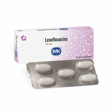 Levofloxacino 750mg 5 Tabletas — Tecnoquímicas