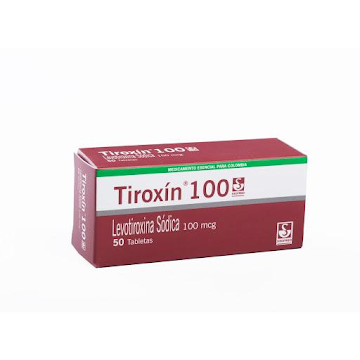 Levotiroxina 100mcg 50 tabletas — Siegfried