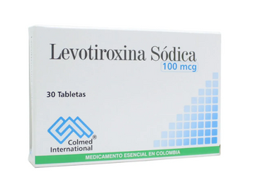 Levotiroxina 100mcg 30 Tabletas — Procaps