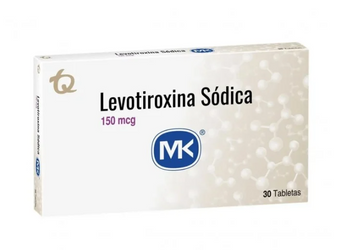 Levotiroxina sódica 150 mcg 50 tabletas — MK Tecnoquímicas