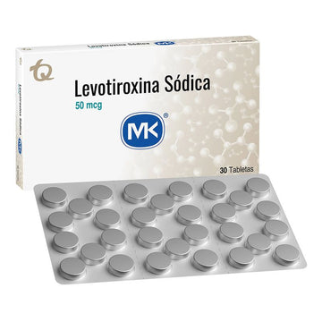 Levotiroxina 50mcg 30 Tabletas — MK Tecnoquímicas