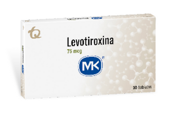 Levotiroxina 75mcg 30 tabletas — MK Tecnoquímicas